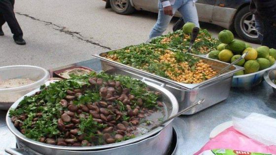 انفجار طنجرة ضغط في عربة فول بإربد