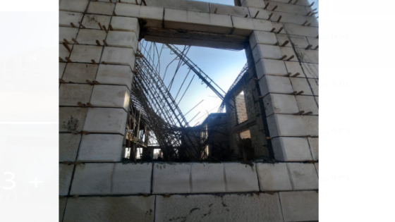 إصابتان بانهيار مبنى قيد الإنشاء في مادبا