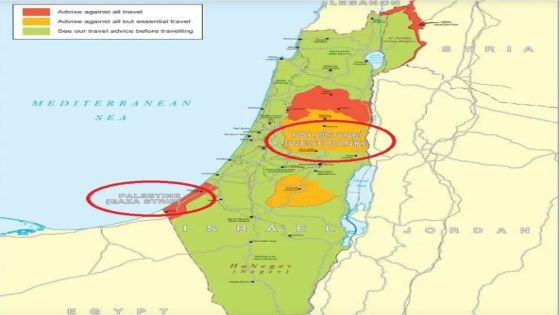 بريطانيا تدرج اسم فلسطين على خرائطها الرسمية لأول مرة