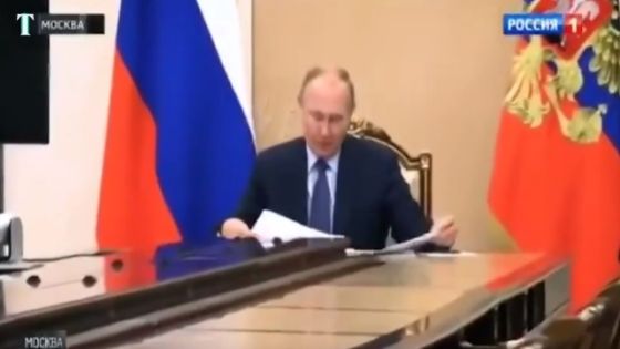 التلفزيون الروسي يستعرض مهارة جديدة لبوتين