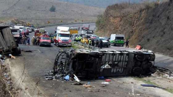18 قتيلا بحادث تصادم كبير في المكسيك