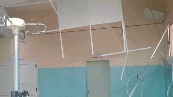 اصابتان اثر سقوط جزء من سقف مركز صحي في اربد