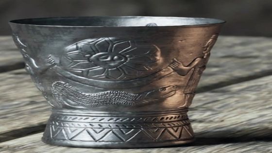 اكتشاف كأس فضية في فلسطين عمرها 4300 عام تحمل أقدم تصوير لنشأة الكون