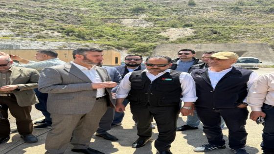 اللجنة الفنية الأردنية السورية للمياه تزور حوض اليرموك