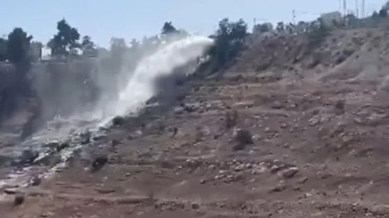 بعد فيديو عن الهدر.. المياه: إصلاح أي خط رئيسي يستوجب تفريغه أولا