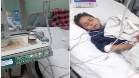العمواسي يزفّ نبأ خروج طفل أردني لدغته أفعى فلسطين من المستشفى