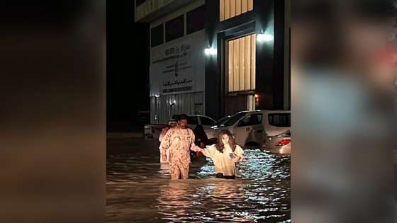 وفاة 6 أشخاص بسبب الأمطار والسيول في الإمارات
