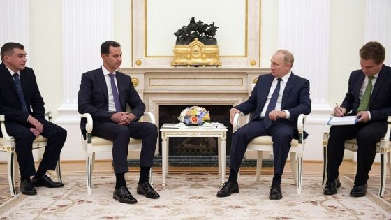بوتين يستقبل الأسد في زيارة غير معلنة