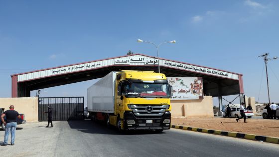 أبو عاقولة: عبور الشاحنات الأردنية إلى سوريا آمن