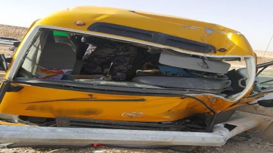 وفاة و11 إصابة بتدهور باص جامعة في الكرك