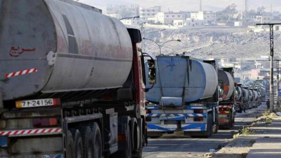 800 صهريج لنقل النفط العراقي إلى الأردن