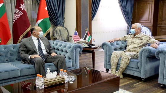 الحنيطي يستقبل السفير الامريكي في عمان