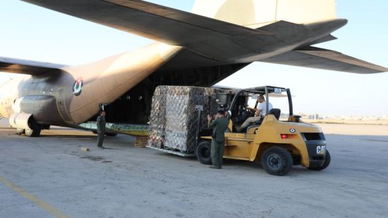 القوات المسلحة الأردنية ترسل طائرة مساعدات إلى لبنان