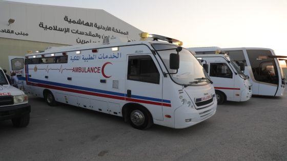 القوات المسلحة تجلي الدفعة الثالثة عشر من أطفال غزة المرضى للعلاج في الأردن
