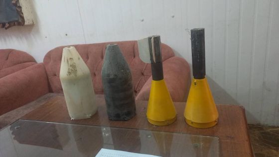 المنطقة العسكرية الشمالية تحبط محاولة تهريب مواد مخدرة عبر مقذوفين