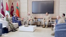 رئيس هيئة الأركان المشتركة يستقبل السفير التركي في عمان
