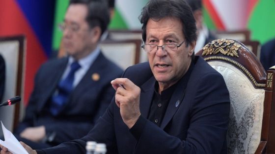 Pakistan’s Prime Minister Imran Khan attends a session during the Shanghai Cooperation Organisation (SCO) summit in Bishkek, Kyrgyzstan June 14, 2019. Sputnik/Alexei Druzhinin/Kremlin via REUTERS ATTENTION EDITORS - THIS IMAGE WAS PROVIDED BY A THIRD PARTY. EDITORIAL USE ONLY.