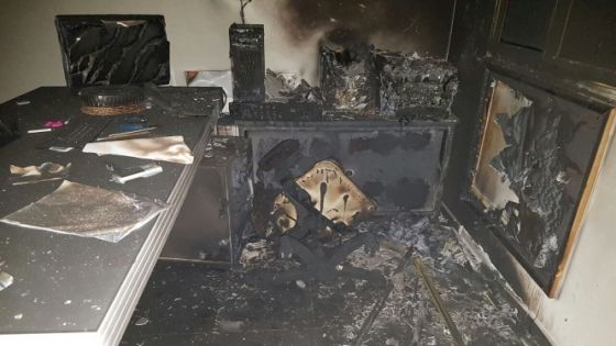 محاسب يحرق مكتبه ليخفي اختلاسه 100 الف دينار