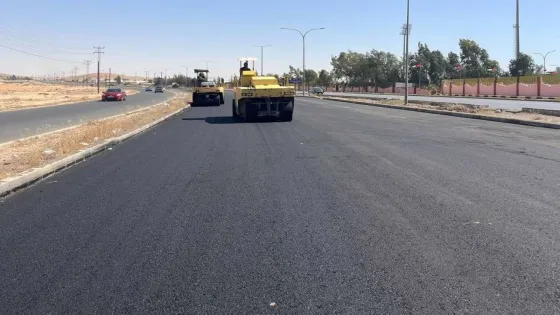 أعمال صيانة على طرق حيوية والدوريات الخارجية تدعو للالتزام والحذر