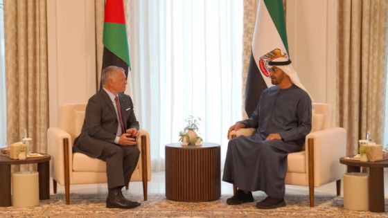 الملك والرئيس الإماراتي يحذران من تداعيات استمرار الحرب على غزة