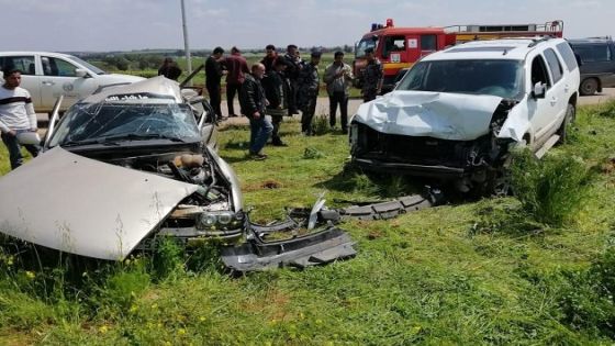 3 وفيات واصابتان بتصادم مروع بين مركبتين في إربد