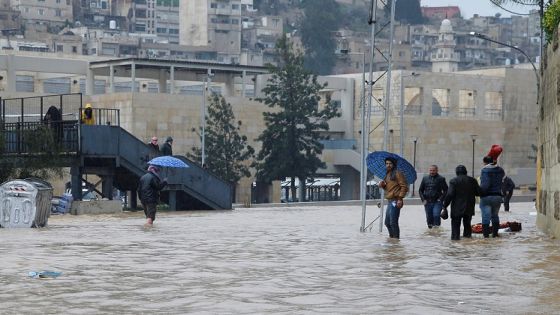 الأزمات : الفيضانات المفاجئة تهدد المناطق المأهولة في الأردن