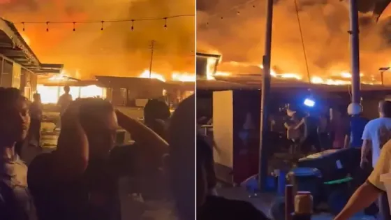 حريق يلتهم 1000 منزل بماليزيا ويشرد آلاف العائلات