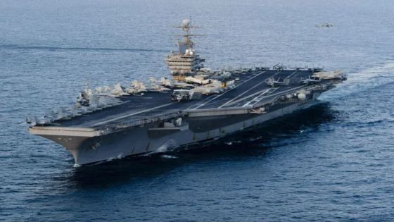 حاملة الطائرات لينكولن تتجه إلى بحر العرب وإيران تهدد بضرب القواعد الأمريكية