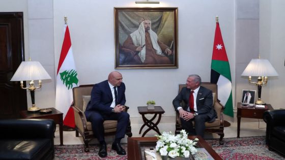 توافق أردني لبناني على رفض تهجير الفلسطينيين ودعم حل الدولتين