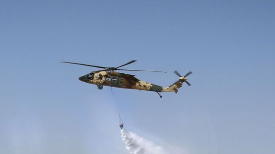 بتوجيهات ملكية.. القوات المسلحة الأردنية تشارك في إخماد حرائق سوريا