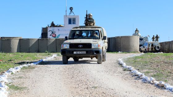 المنطقة العسكرية الشمالية تلقي القبض على شخص حاول التسلل إلى الأردن
