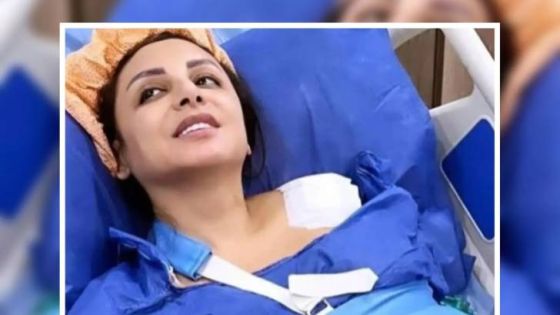تراجع مفاجئ في حالة الفنانة المصرية أنغام الصحية