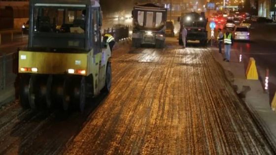 أمانة عمان تباشر تعبيد شارع الأردن باتجاه منطقتي الجبيهة وأبو نصير