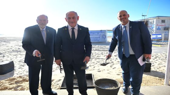 نتنياهو: وضعت حجر الأساس في بات يام لممشى جديد يحمل اسم ترامب