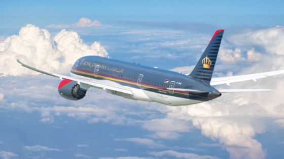 نسبة امتلاء طائرات الملكية الأردنية تتجاوز 81% منذ بداية العام وحتى نهاية أيلول