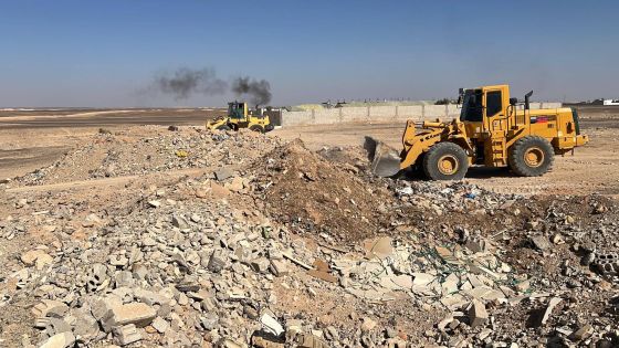 بلدية معان تطلق حملة لتنظيف الساحات وإزالة التشوهات البصرية