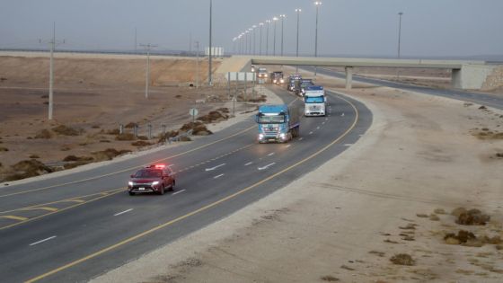 القوات المسلحة الأردنية تسيّر مساعدات غذائية إلى اليمن