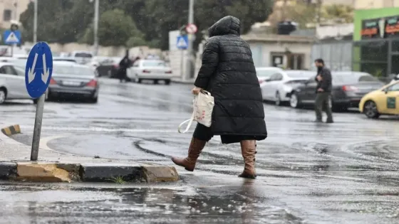 تفاصيل المنخفض الجوي القادم إلى الأردن مساء الإثنين