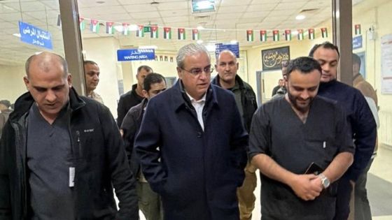 وزير الصحة يتفقد جاهزية كوادر مستشفى السلط الجديد في زيارة ليلية مفاجئة