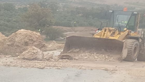 بلدية الكرك: إغلاق عدد من الطرق بسبب الهطول المطري الكثيف