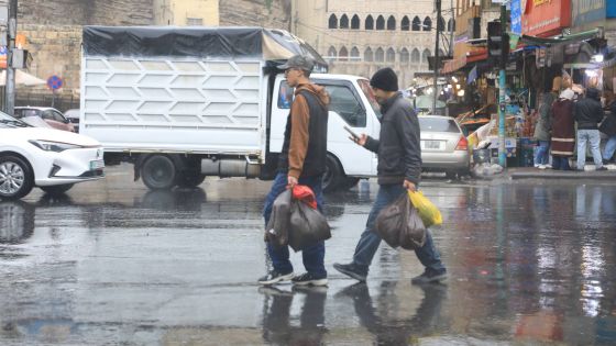 رفع درجة تصنيف المنخفض الجوي الذي يؤثر على الأردن الأربعاء