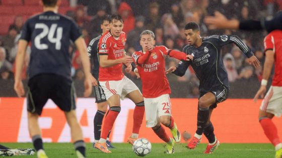 سقوط درامي لريال مدريد في البرتغال.. بنفيكا يكتسح الملكي