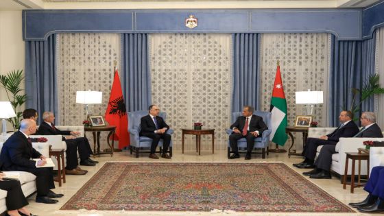حسان وبيجاج يبحثان تعزيز العلاقات الثنائية بين الأردن وألبانيا