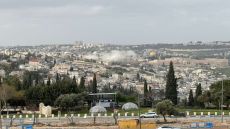 سقوط شظايا صاروخ قرب سور البلدة القديمة في القدس