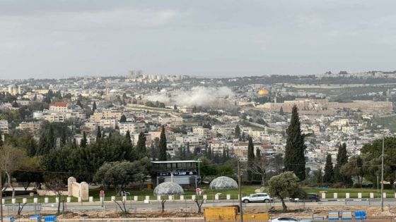 سقوط شظايا صاروخ قرب سور البلدة القديمة في القدس