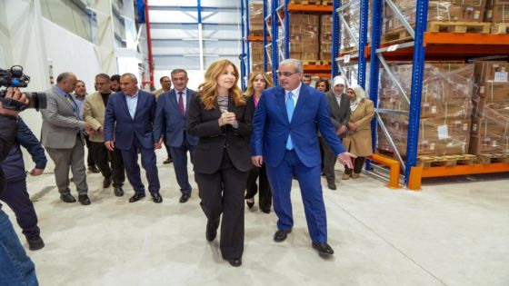 افتتاح مستودعات إقليم الوسط الطبية برعاية الأميرة غيداء
