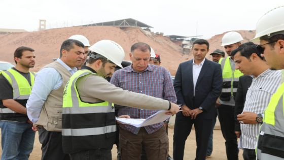 وزير الداخلية يتفقد مشروعا حدوديا جديدا في العقبة