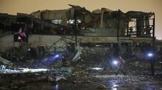 أضرار في تل أبيب من جراء هجوم صاروخي إيراني