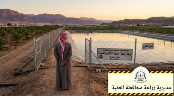 زراعة العقبة تدعو المزارعين لتأمين البرك الزراعية وتلوح بإجراءات قانونية بحق المخالفين