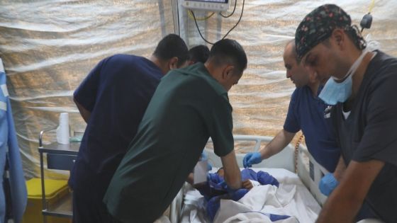 المستشفى الميداني الأردني جنوب غزة/10 يباشر أعماله